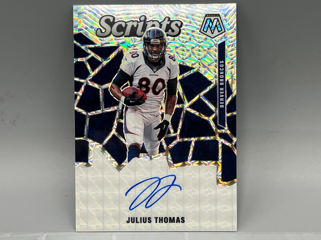 2020 Panini Mosaic Julius Thomas Scripts Auto #S46 (1 of 2)