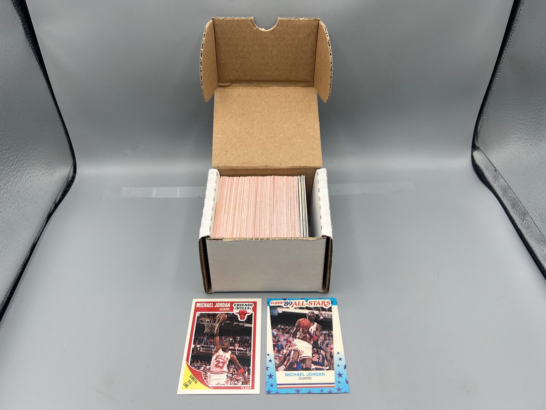 1989-90 Fleer Basketball Complete Set W/ Sticker Set (1 of 3)