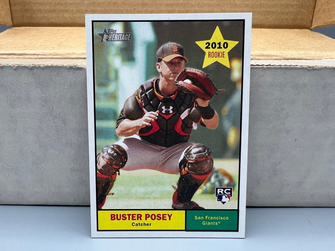 2010 Topps Heritage Baseball Complete Base Set 1-425 W/ Buster Posey RC (1 of 2)