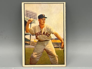 1953 Bowman Color Nellie Fox - HOF