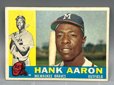 1960 Topps Hank Aaron - HOF