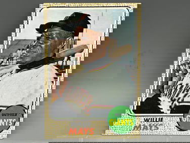 1968 Topps Willie Mays #50