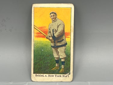1909 E92 Dockman And Sons Admiral Schlei / New York