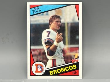 1984 Topps #63 John Elway - Rookie (HOF)