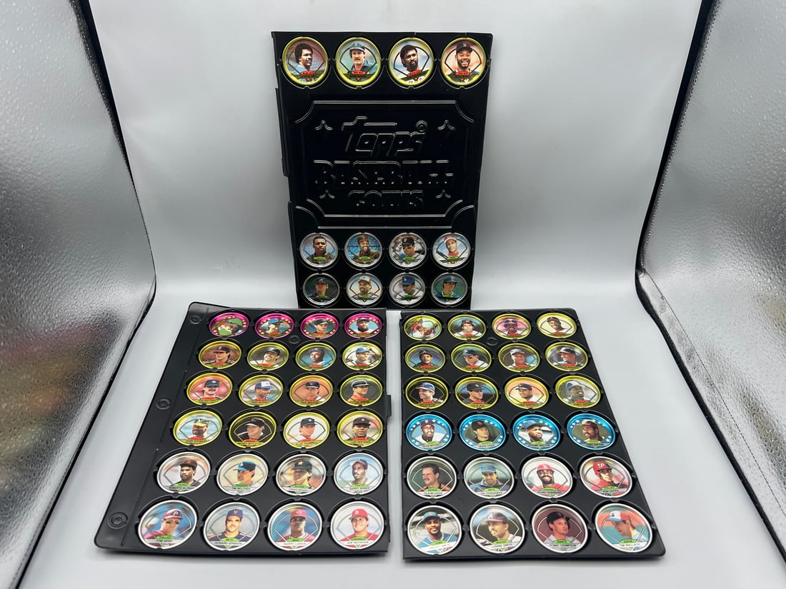 1990 Topps Baseball Coins Complete 60 Coin Set W/ Many Stars - Ken Griffey Jr (1 of 3)