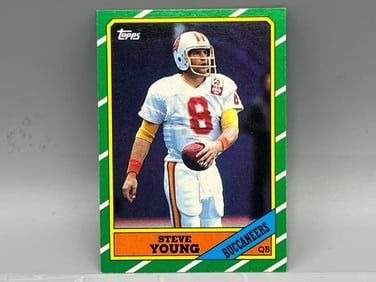1986 Topps #374 Steve Young - Rookie (HOF)