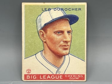 1933 Goudey Leo Durocher - HOF