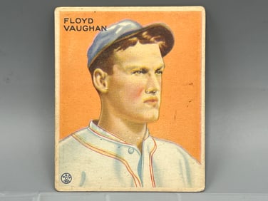 1933 Goudey Floyd (Arky) Vaughan - HOF