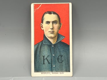 1909 T206 Jake Beckley (HOF) /Kansas City - Piedmont