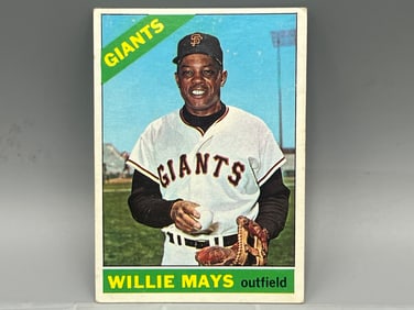 1966 Topps Willie Mays #1