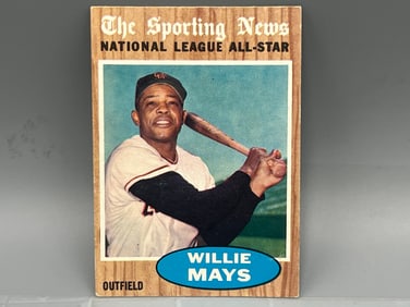 1962 Topps Willie Mays All Star #395