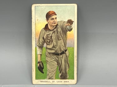 1909 T206 Rube Waddell - Throwing (HOF) / Sweet Caporal