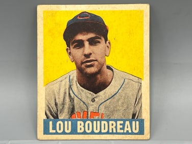 1948 Leaf Lou Boudreau RC - HOF