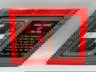 Michael Jordan Chicago Bulls Collectible Memorabilia Career Stats & Accomplishments Plaque In