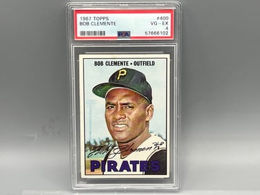 1967 Topps Roberto Clemente #400 PSA VG-EX 4