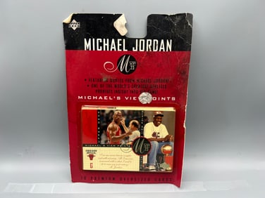 1997 Upper Deck Michael Jordan MVP 23 Michael's Viewpoints 10 Oversized Card Set