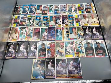Lot of 50 - Steve Carlton - HOF - Varying Conditions