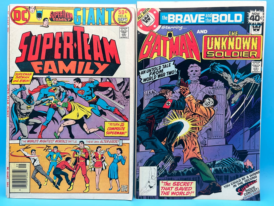 Lot of 2 DC Comics - Batman & Superman (1 of 9)