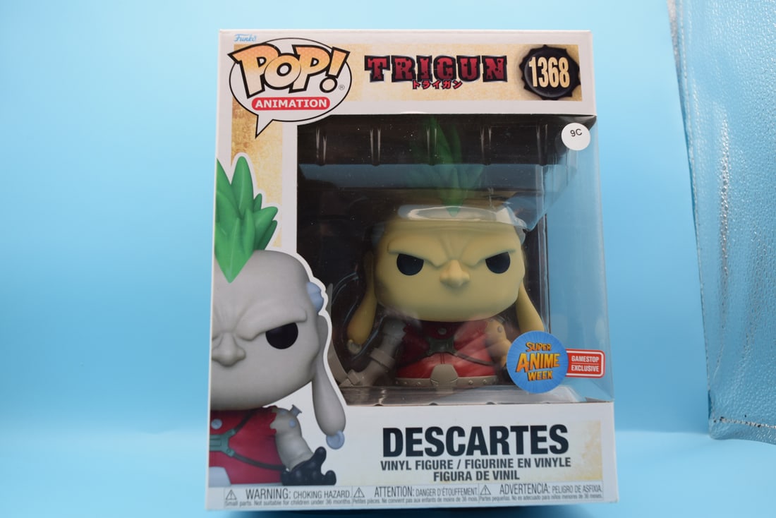 Funko Pop Vinyl Trigun Descartes #1368 - Gamestop Exclusive "Super Anime Week" (1 of 3)