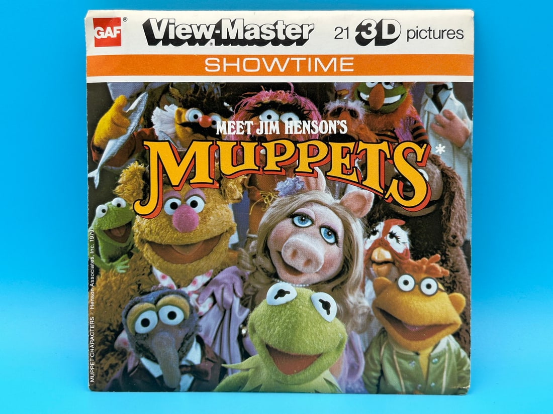 1979 View-Master Reels Meet Jim Henson's Muppets #K26 with original sleeve and papers (1 of 8)