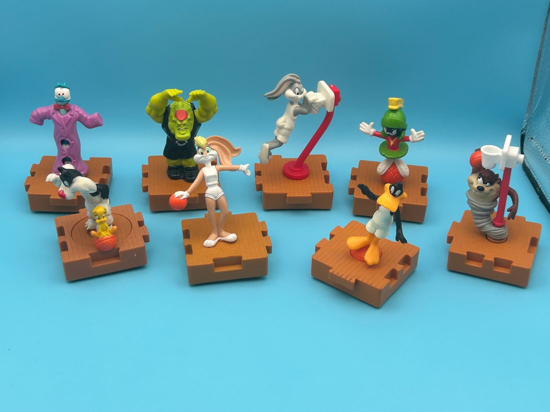 McDonalds Looney Tunes Space Jam Toy Lot of 8 (1 of 4)