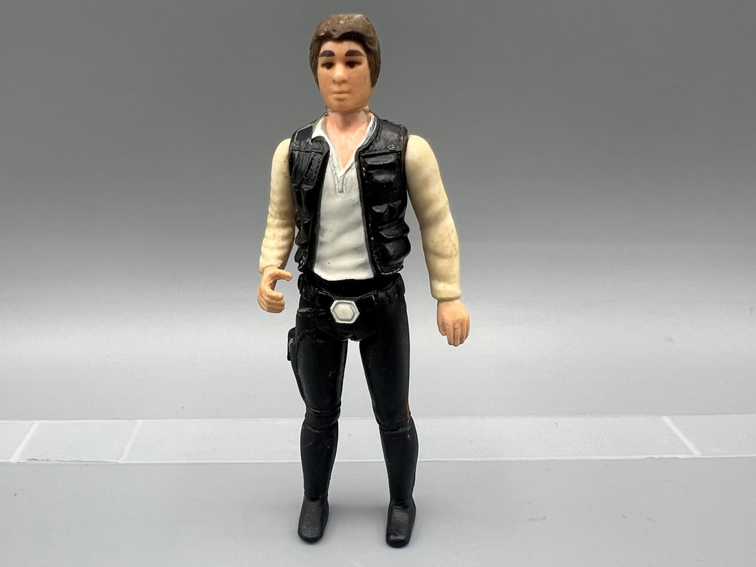 1977 Kenner Star Wars Han Solo Figure - Big head variation (1 of 3)
