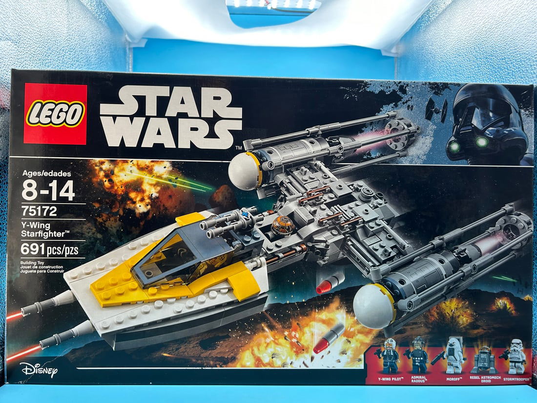 Lego #75172 Star Wars Y-Wing Starfighter New In Sealed Box (1 of 4)