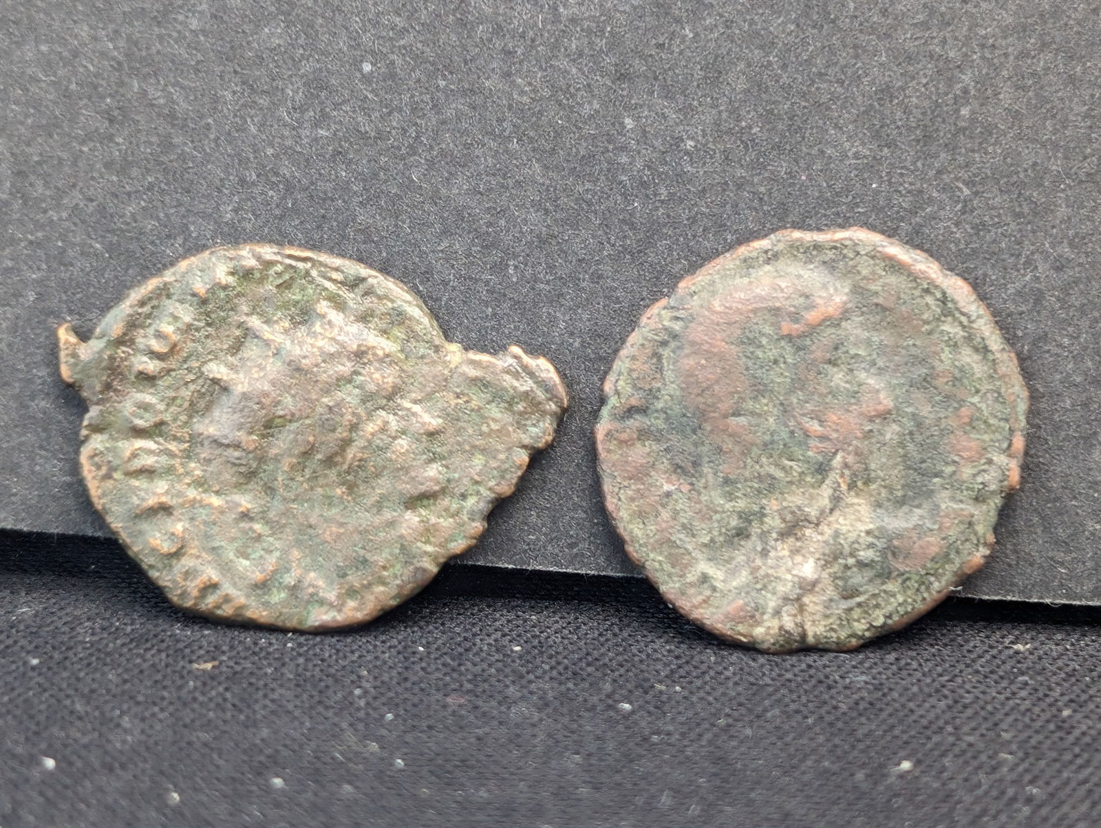 2 Ancient Roman Coins (1 of 2)