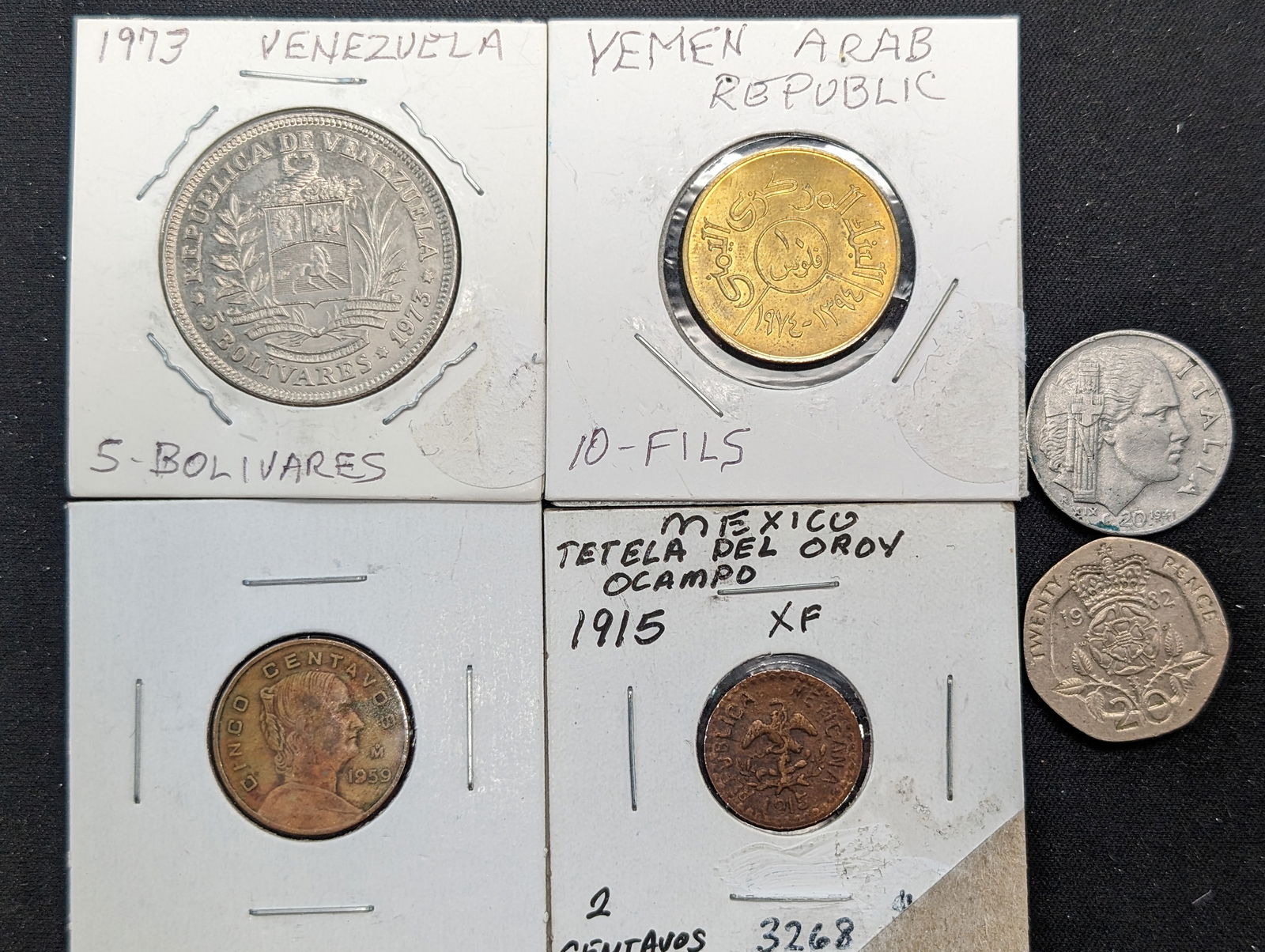 Six Assorted Foreign Coins (1 of 7)
