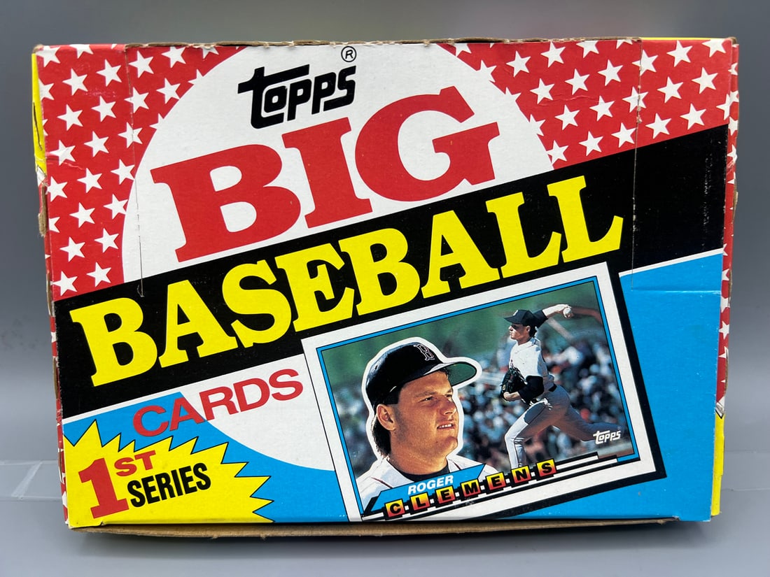 1989 Topps Big Baseball Series 1 - Box with 26 Unopened Packs (1 of 2)