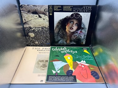 Lot of (4) Assorted Vinyl Albums - Varying Conditions