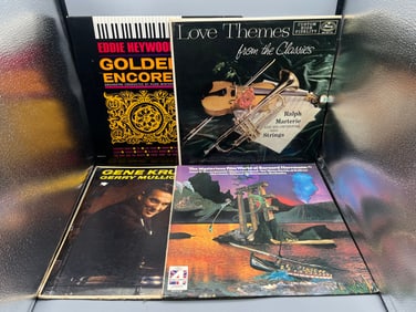 Lot of (4) Assorted Vinyl Albums - Varying Conditions