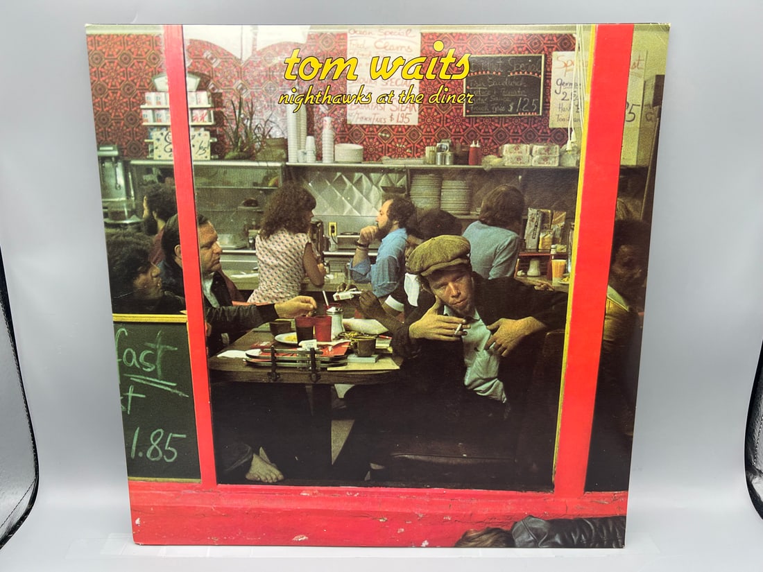 1975 Tom Waits Nighthawks At The Diner Vinyl Album - 7E-2008-A SP: 1975 Tom Waits Nighthawks At The Diner Vinyl Album - 7E-2008-A SP