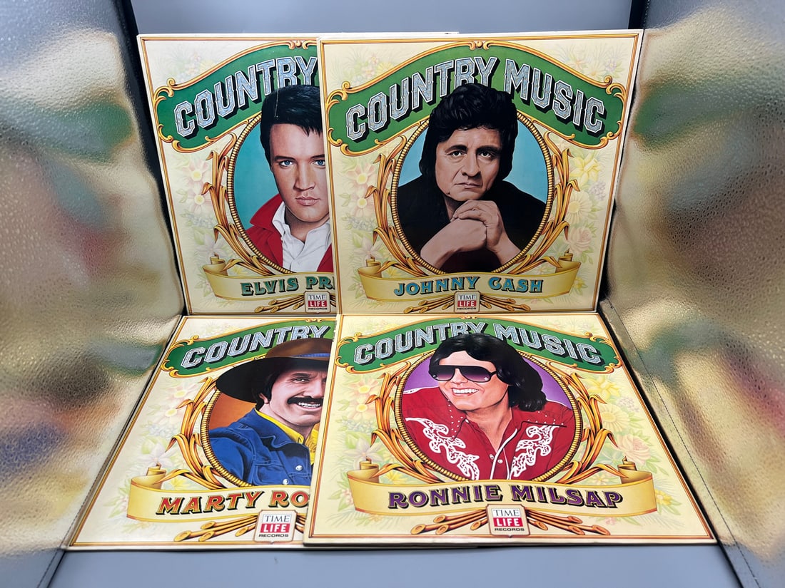 1981 Time Life Country Music Vinyl Album Set of 20 Records W/ 2 Sealed Albums - Elvis Presley, (1 of 15)