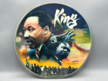 Unknown Year Martin Luther King Jr. King Picture Disc Vinyl Album