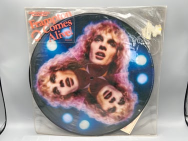 1976 Peter Frampton Comes Alive Limited Edition Picture Disc Vinyl Album