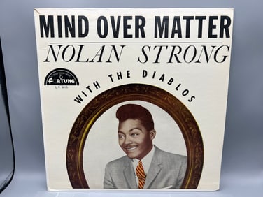 1963 Nolan Strong And The Diablos Mind Over Matter Vinyl Album - LP 8015