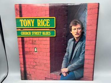 1983 Tony Rice Church Street Blues Vinyl Album - SH-3732