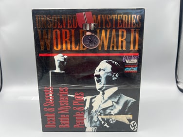 Unsolved Mysteries of World War II Sealed 6 Cassette VHS Box Set