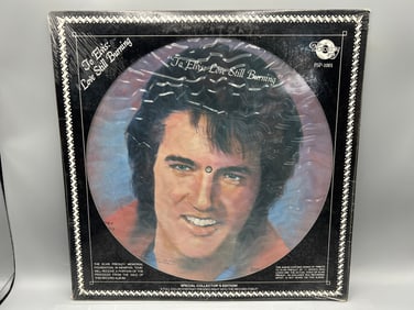 1978 To Elvis: Love Still Burning Sealed Picture Disc Vinyl Album