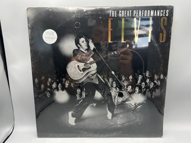 1990 Elvis Presley The Great Performance Sealed Vinyl Album