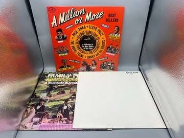 Lot of (3) Assorted Vinyl Albums - Varying Conditions