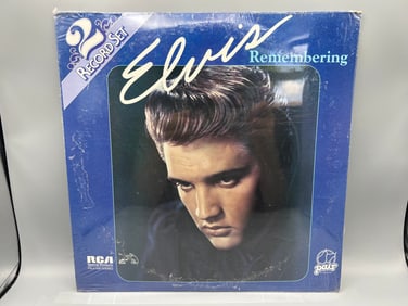 1983 Elvis Presley Remembering Elvis Sealed Vinyl Album