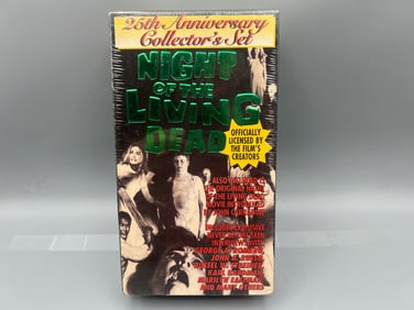 Night of the Living Dead Sealed VHS Movie
