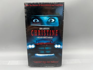 Christine Sealed VHS Movie