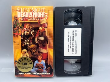 Silent Night, Deadly Night 5: The Toymaker Full Length Screener Preview Tape - Untested - Tough Demo