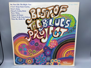 1969 The Blues Project The Best of The Blues Project Vinyl Album - FTS3077