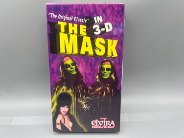 The Mask In 3-D Hosted by Elvira Sealed VHS Movie