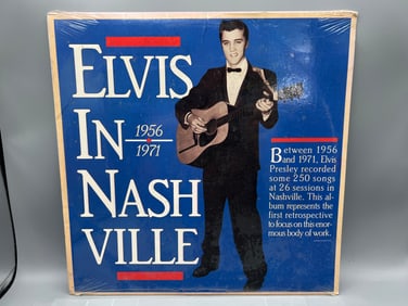 1988 Elvis Presley In Nashville 1956-1971 Sealed Vinyl Album