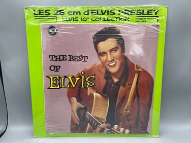 1983 Elvis Presley The Best of Elvis Sealed Vinyl Album